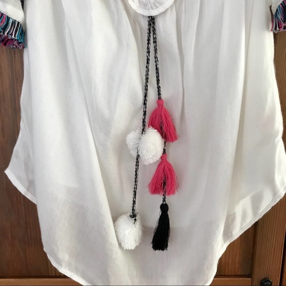 Carter Koral Crop Top White Size Extra Small - Picture 7 of 10